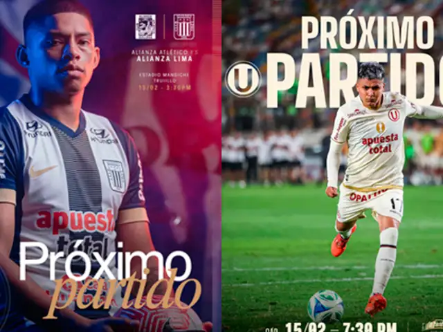 Alianza en Trujillo y la U en el Monumental: Estos son todos los partidos de la segunda fecha de la Liga1