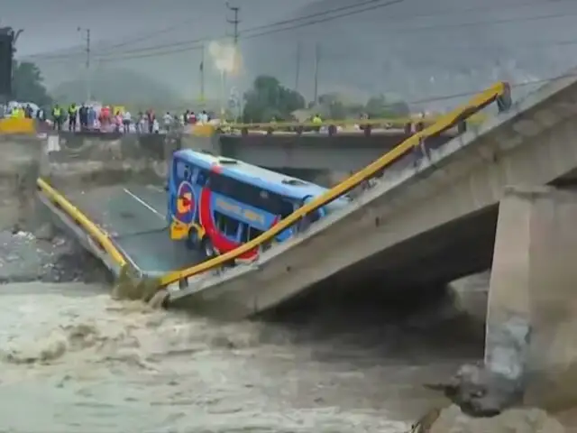 Colapso del puente Chancay deja en evidencia la precariedad de la infraestructura vial del país