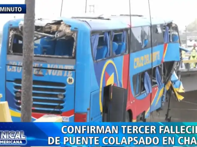 Tragedia en Chancay: aumentan a tres los fallecidos por caída de bus tras colapso de puente