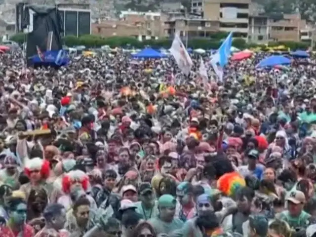 Música y color: Así se vive el carnaval de Cajamarca