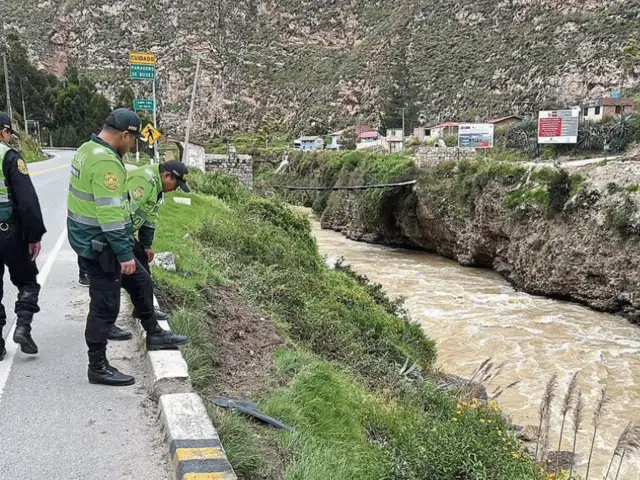 Junín: cinco desaparecidos tras caída de auto a río Mantaro