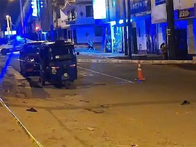 Motociclista es asesinado en la puerta de vivienda en SJL