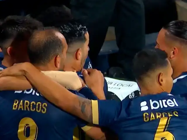 Alianza Lima vs. Boca Juniors EN VIVO: el equipo blanquiazul se adelanta en el marcador