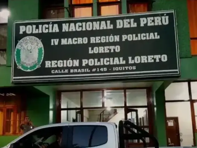 Iquitos: caen sujetos que simulaban ser policías para realizar falsos operativos