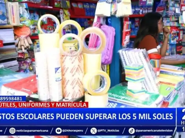 ¡Golpe al bolsillo!: Padres de familia gastan más de un sueldo mínimo en útiles escolares