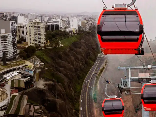 Miraflores tendrá su primer teleférico hacia la Costa Verde