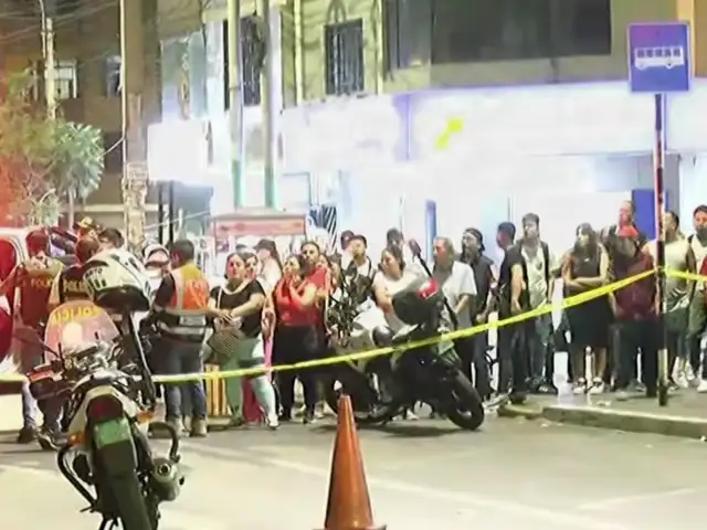 SMP: sicarios asesinan a “jalador” de combi en plena avenida Perú