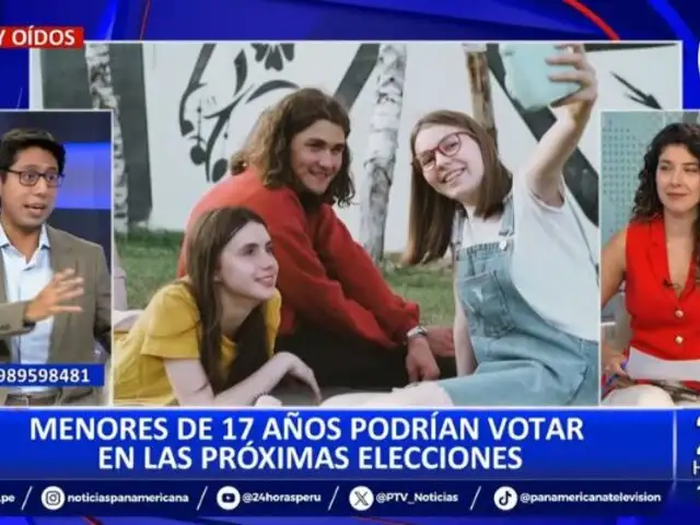 Menores de 17 años podrían votar el 2026: Presentan PL para modificar la mayoría de edad