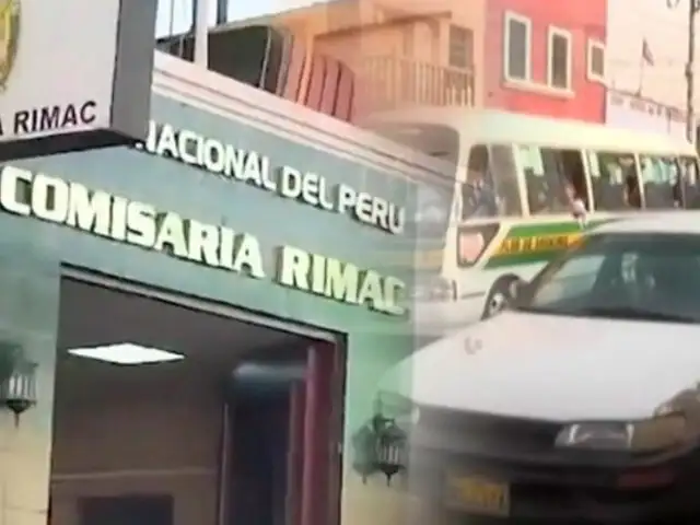 Rímac: conductores estacionan sus vehículos en línea amarrilla frente a comisaría