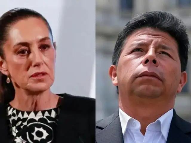 Presidenta de México se reune con abogado de Pedro Castillo y desconoce golpe de Estado