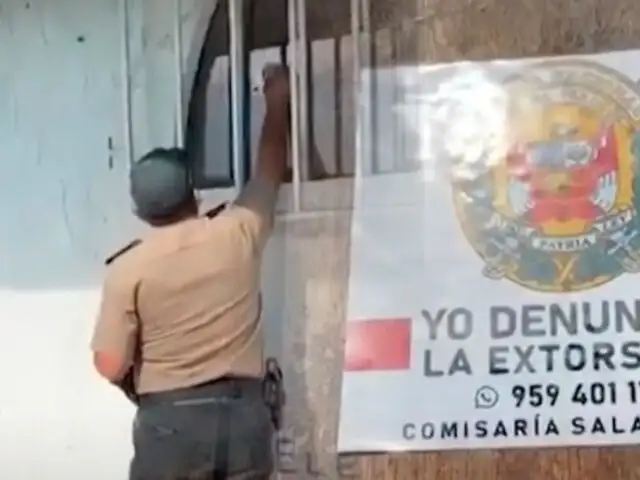 Trujillo: policías realizan campaña para disminuir casos de extorsión en la ciudad