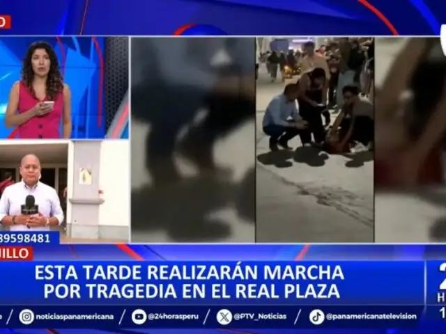 Realizarán marcha tras tragedia en Real Plaza Trujillo