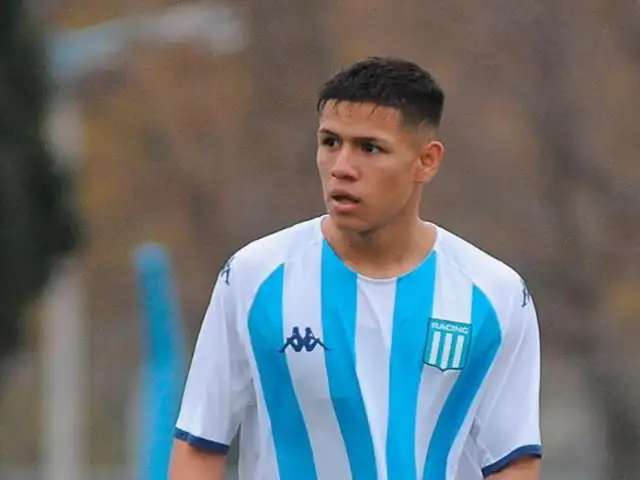 ¡De Racing a La Florida! Axel Cabellos será nuevo jugador de Sporting Cristal