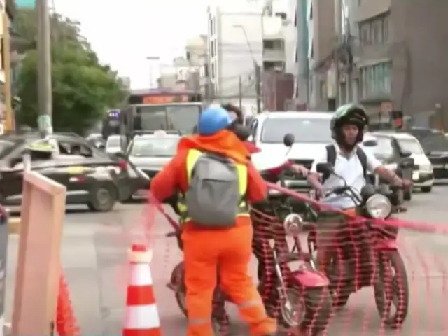 Caos vehicular en Av. Petit Thouars por obras: conductores denuncian demoras de hasta 45 minutos