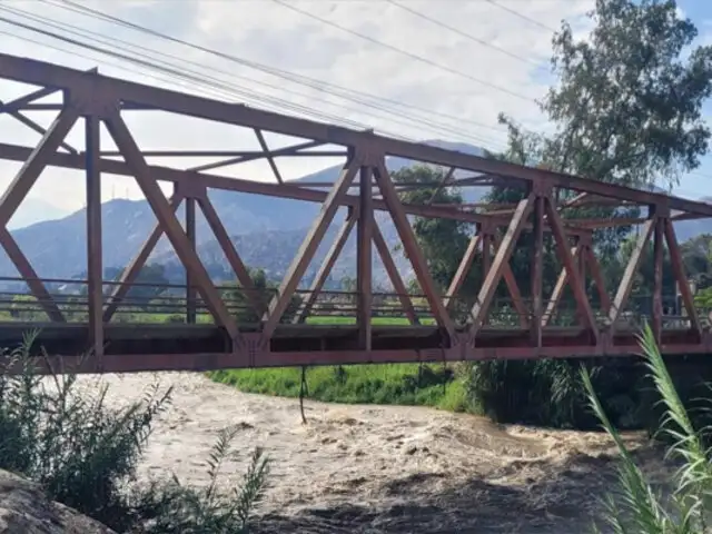 Denuncian que en Lima Provincias hay siete puentes colapsados: decenas de familias están afectadas