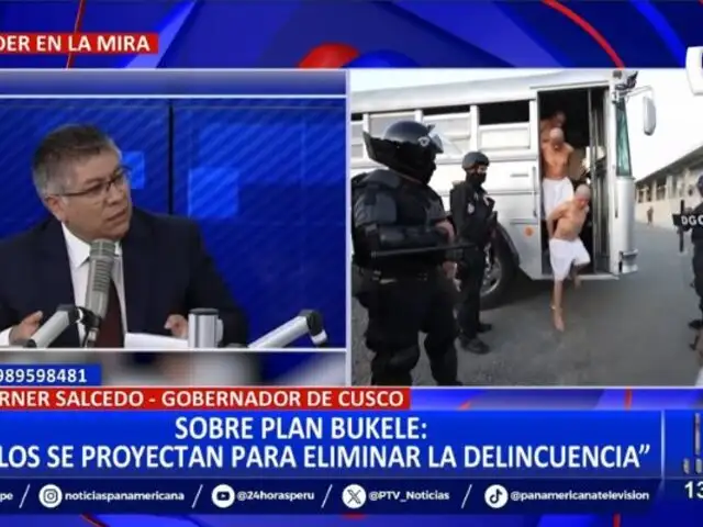 ¿"Plan Bukele" en Cusco?: Gobernador Werner Salcedo visitó El Salvador