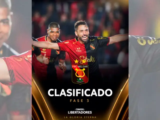 ¡Final del partido! Melgar de Arequipa se clasifica a la siguiente fase de Copa Libertadores