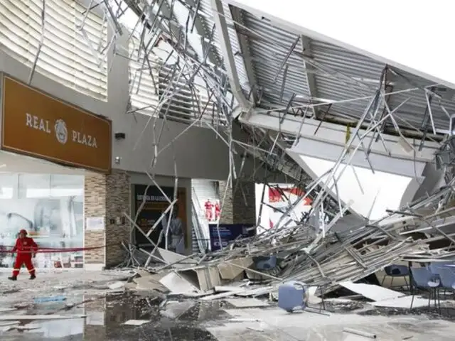 Tragedia en Trujillo: imágenes revelan corrosión en el techo del Real Plaza antes del colapso