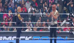 The Rock presiona a Cody Rhodes antes de Elimination Chamber: 'No rompas mi corazón'