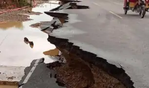 Tumbes: varios sectores de la Panamericana Norte quedaron destruidos tras huaicos y desborde de ríos