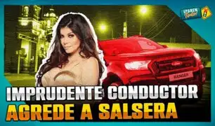 Cantante María Grazia Polanco teme represalias tras denunciar a conductor que choco su auto