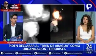 Fuerza Popular propone declarar al "Tren de Aragua" como organización terrorista