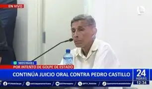 Pedro Castillo: Exministro Gustavo Bobbio declaró en juicio oral por fallido golpe de Estado