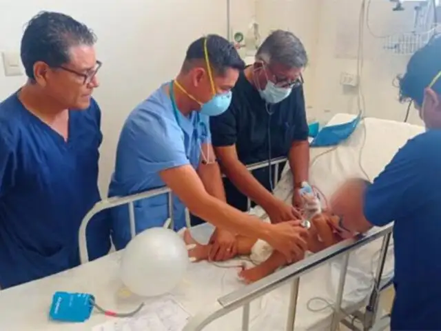 Minsa brinda atención médica a niño que cayó en un profundo pozo tubular en Loreto