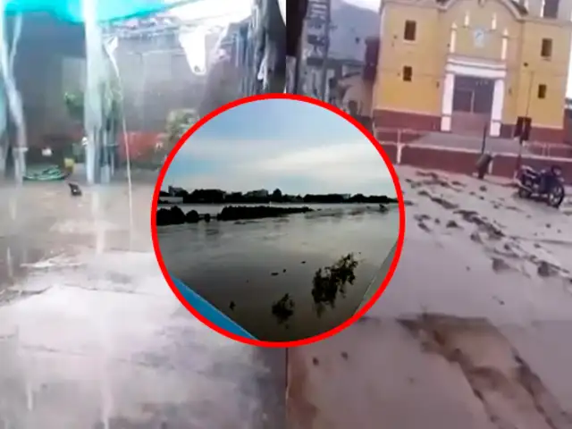 Piura: lluvias ocasionan inundaciones en calles, avenidas y casas que sufren riesgo de derrumbes