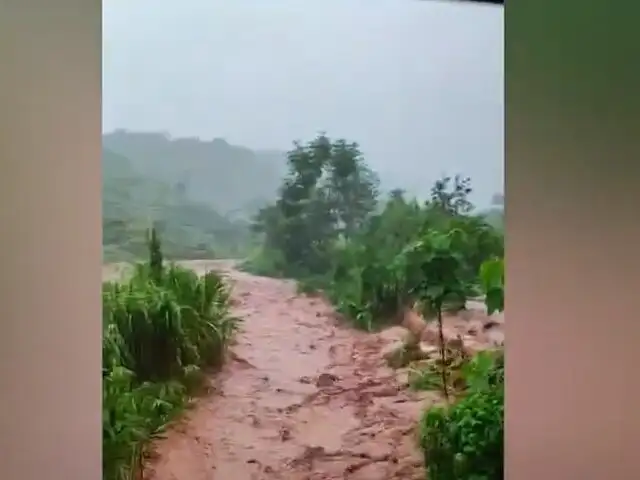 Lluvias intensas en Satipo provocan inundaciones y bloqueos de carreteras