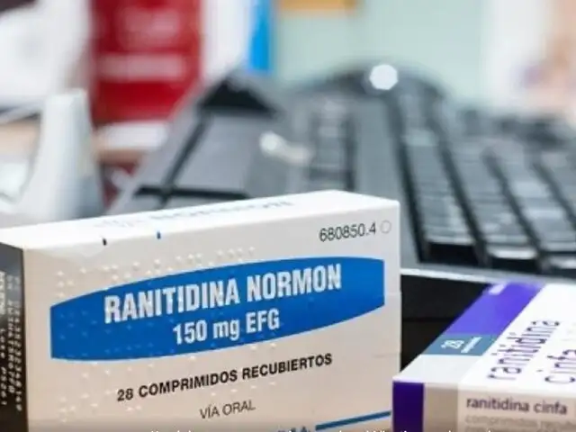 Digemid retira la ranitidina del mercado peruano por riesgo cancerígeno