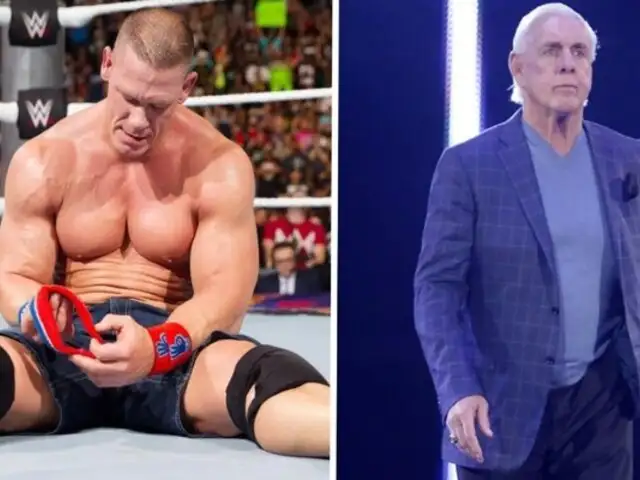 Ric Flair amenaza con intervenir en WrestleMania para evitar que John Cena rompa su récord histórico