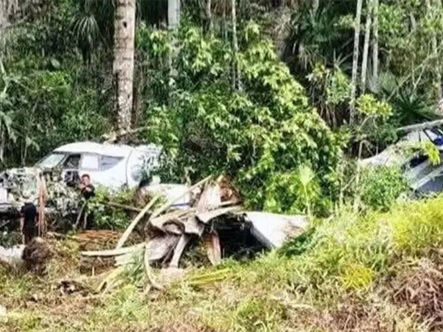 Avioneta sufre despiste durante aterrizaje en Loreto: once pasajeros se salvaron de morir