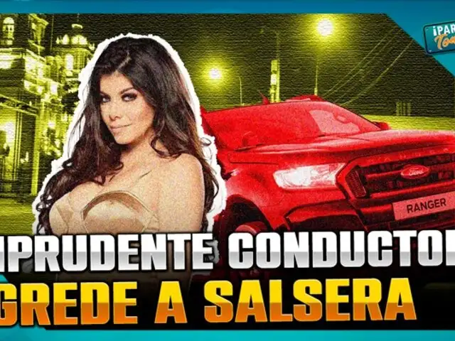 Cantante María Grazia Polanco teme represalias tras denunciar a conductor que choco su auto