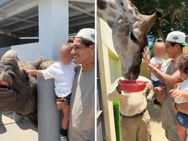 Paolo Guerrero y Ana Paula Consorte en la mira: reciben trato especial en Parque de las Leyendas