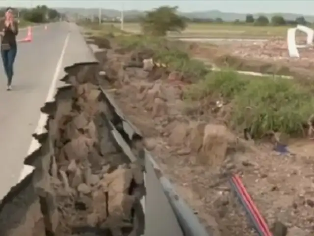 Tumbes en emergencia: desborde del río deja carreteras destruidas y afecta cultivos