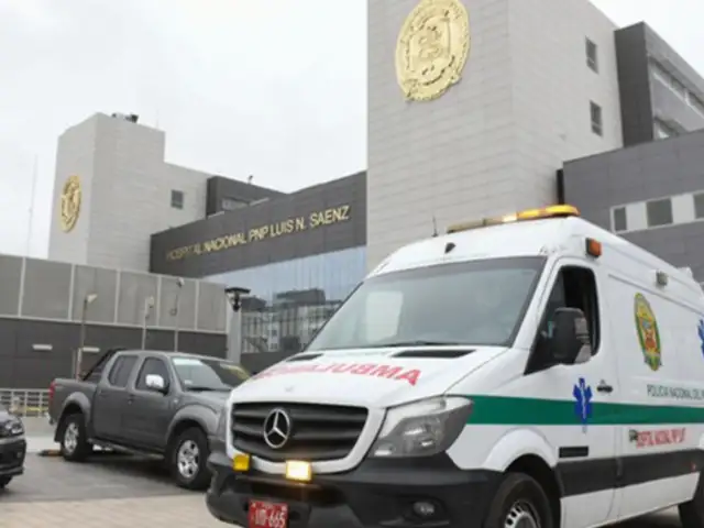 Familiares de policía herido denuncian falta de medicamentos en Hospital de la PNP