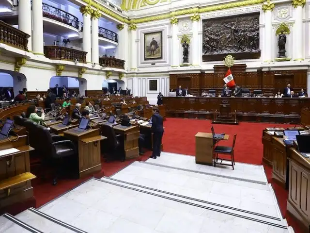 Estas son las bancadas que aún no firman para que se debata restitución de detención preliminar