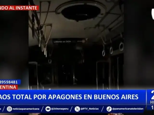 En plena ola de calor: Caos por apagones en Buenos Aires