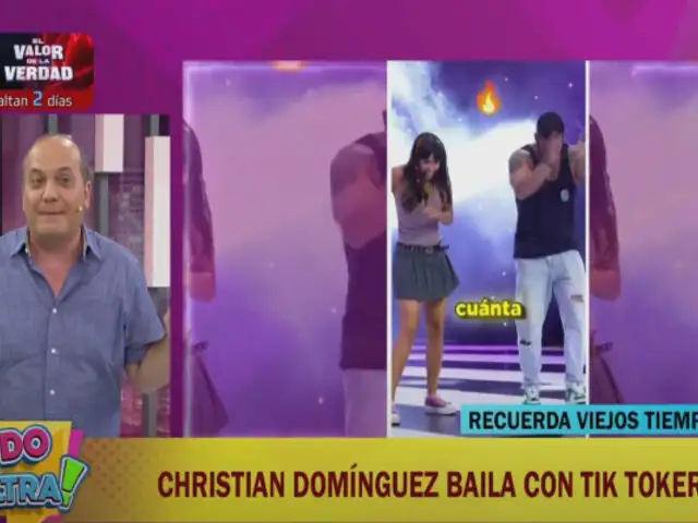 Kurt Villavicencio sobre baile de Christian Domínguez y ‘Lucianeka’: “Parecía su nieta”