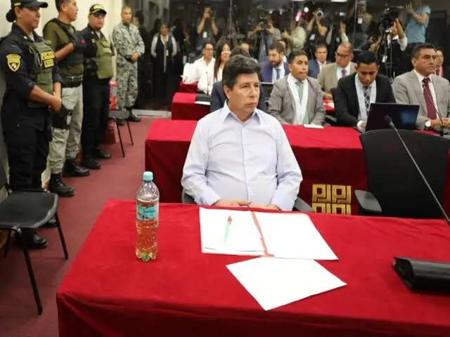 Pedro Castillo inicia huelga de hambre en el penal de Barbadillo