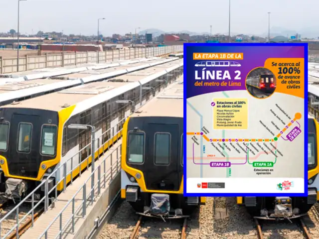 Línea 2 del Metro de Lima: Conoce como van los avances de los nuevos tramos