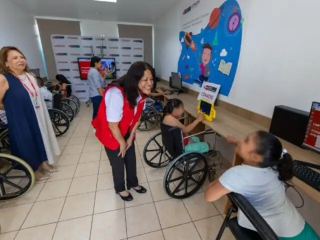 Nuevas aulas tecnológicas: Más de 80 personas con discapacidad accederán a educación digital