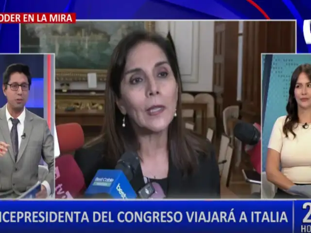 Congreso: Patricia Juárez viajará a Italia para participar en la Comisión de Venecia