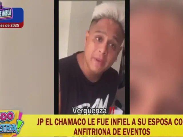 Un nuevo infiel en Chollywood: JP El Chamaco engañó a su esposa con anfitriona de eventos