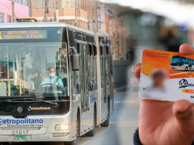 Conoce cómo tramitar la tarjeta de medio pasaje para escolares en el Metropolitano, Corredores y Líneas 1 y 2 del Metro