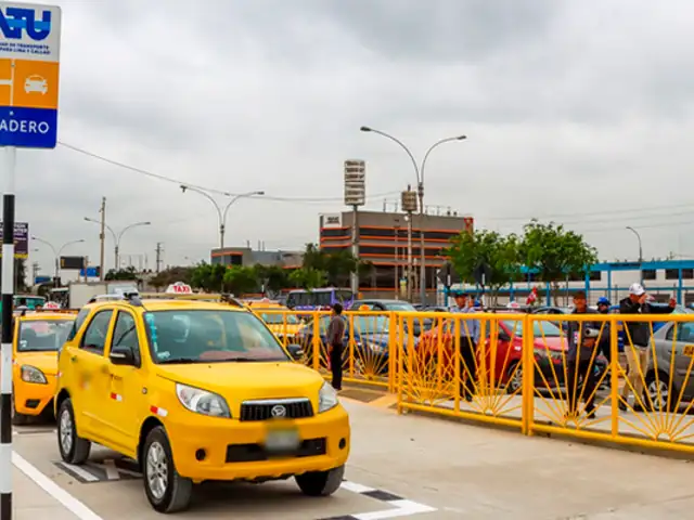 ¿Vas al aeropuerto Jorge Chávez? Estas son las rutas de ingreso en taxi autorizadas por ATU