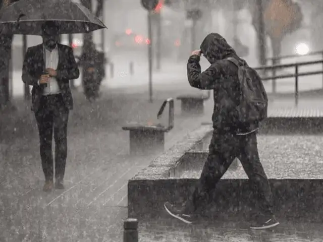 Senamhi emite alerta naranja por lluvias y granizo en más de 15 regiones