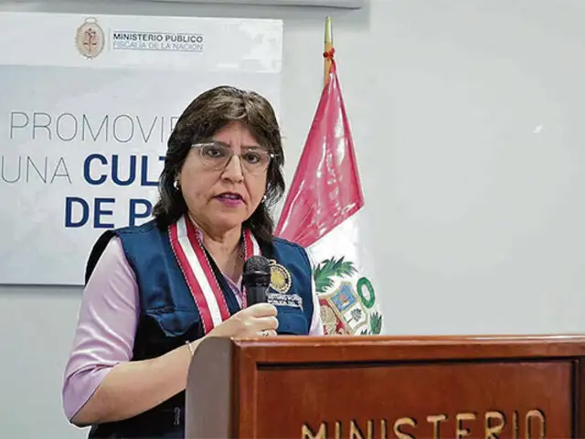 Fiscal Delia Espinoza no teme posible destitución: Mi trabajo es investigar a los altos funcionarios