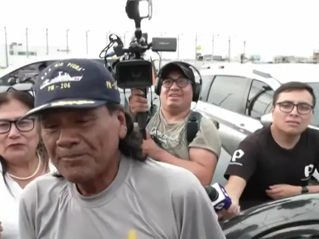 Pescador que sobrevivió 96 días en altamar llegó a Lima y se reencontró con su familia